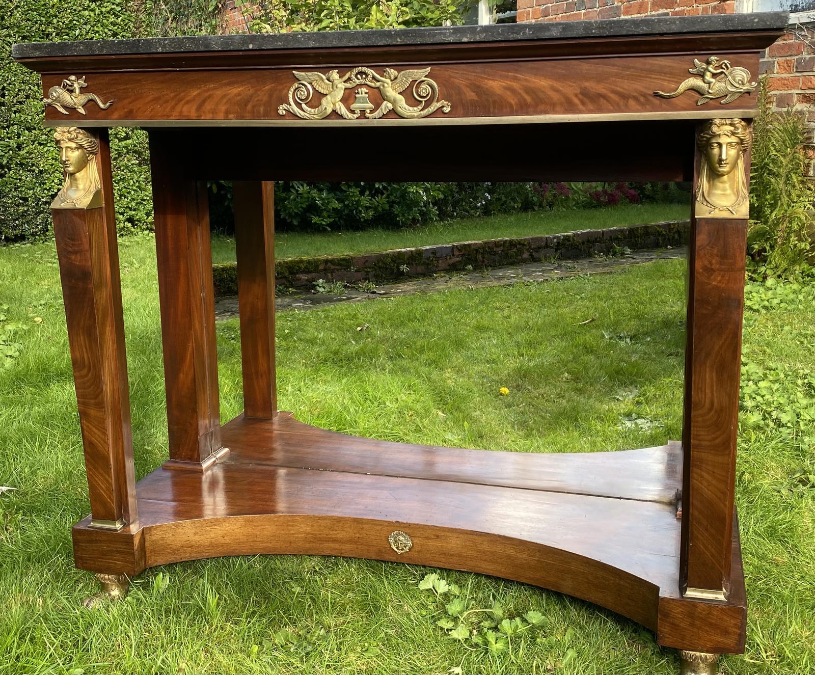 French Empire Console Table (1 of 8) French Empire Console Table (1 of 8)