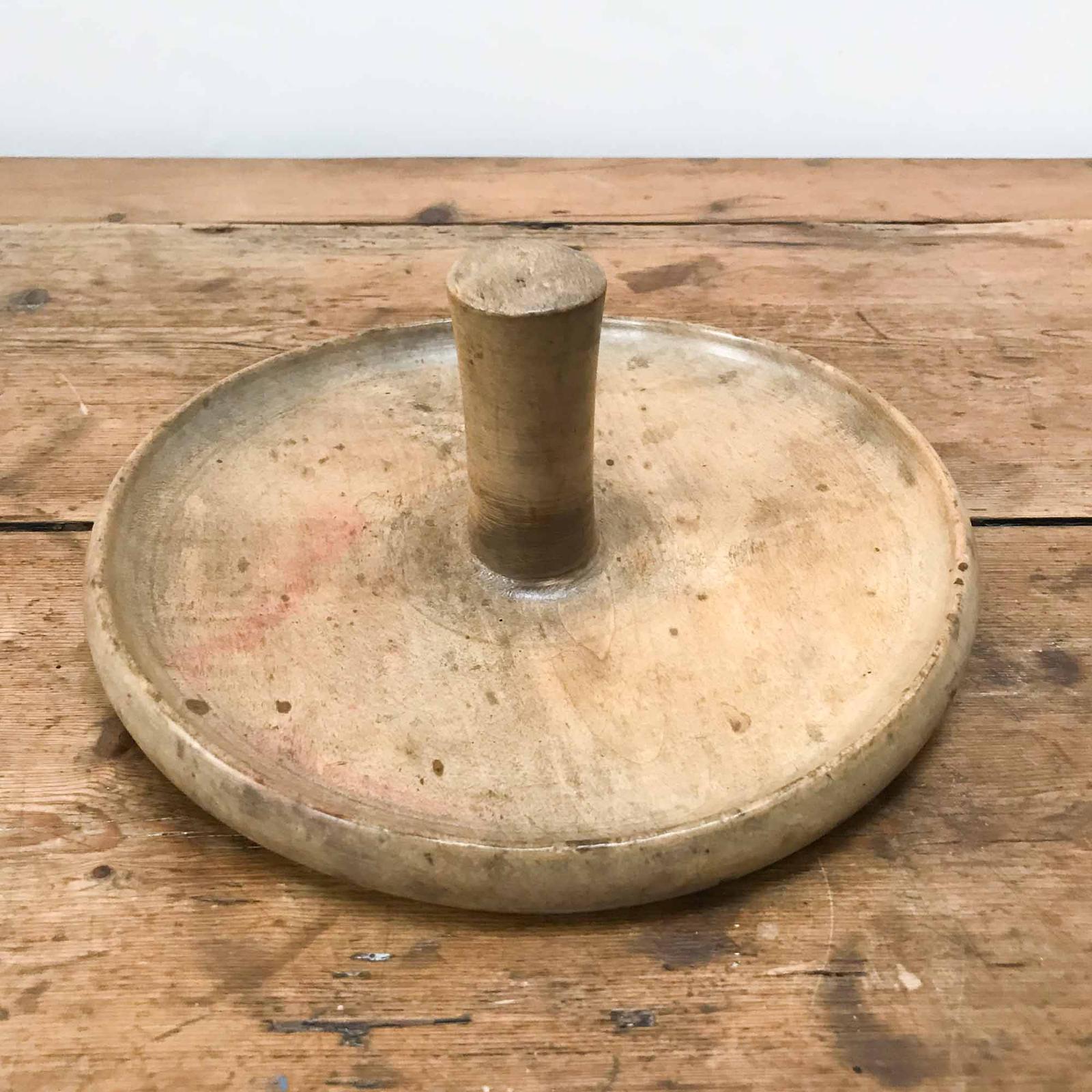 19th Century Treen Sycamore Butter Worker (1 of 4) 19th Century Treen Sycamore Butter Worker (1 of 4)