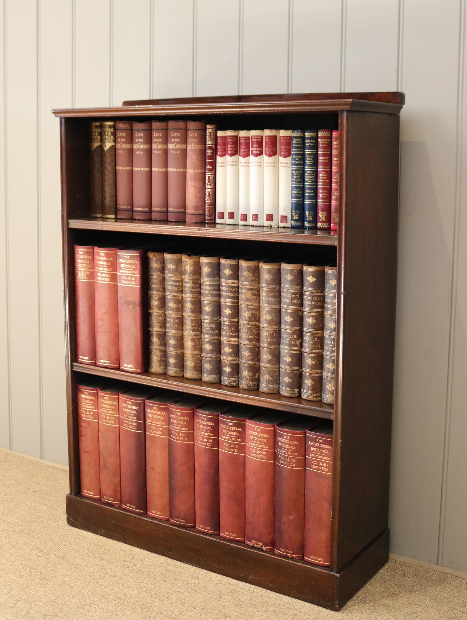 Edwardian Mahogany Open Bookcase (1 of 12) Edwardian Mahogany Open Bookcase (1 of 12)