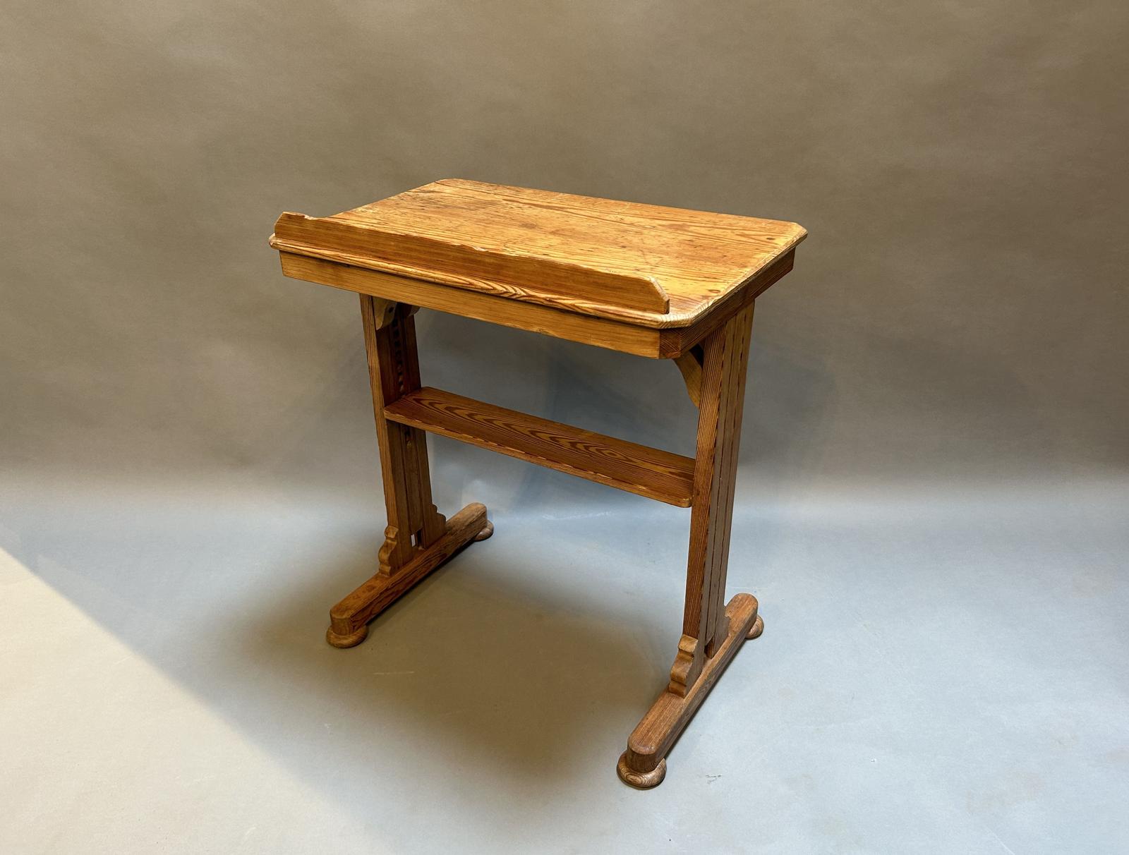 Early 20th Century Pine Lectern Table (1 of 7)