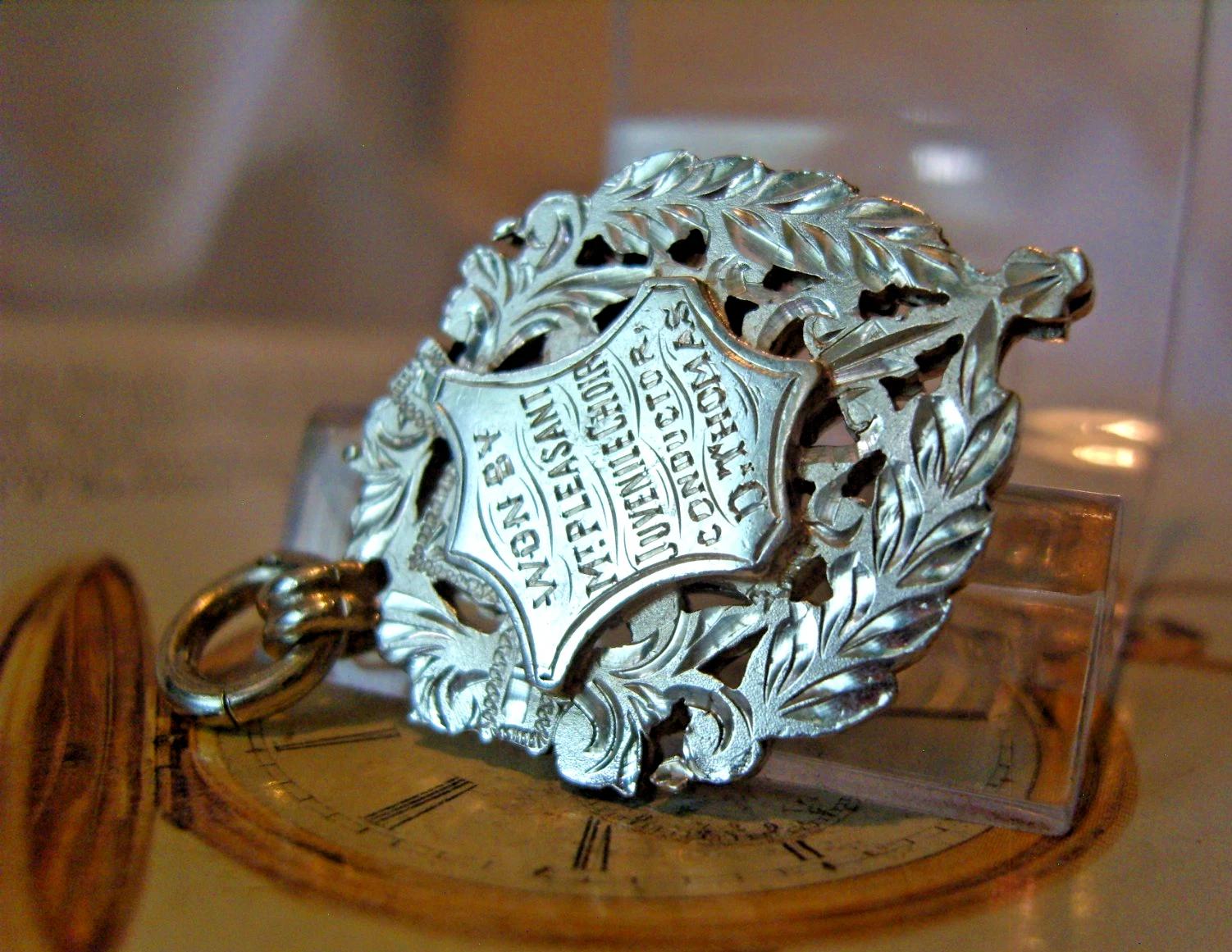 Pocket Watch Chain Fob Sterling Silver 1900 Welsh Choir Winners Heavy 18.5g (1 of 13) Pocket Watch Chain Fob Sterling Silver 1900 Welsh Choir Winners Heavy 18.5g (1 of 13)