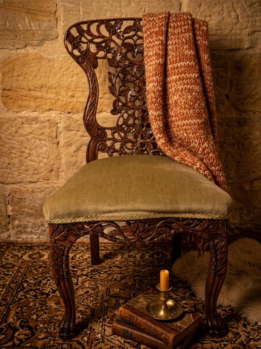 Antique Stunning Anglo Indian Hardwood Chair with Intricate Foliate Carving (1 of 10) Antique Stunning Anglo Indian Hardwood Chair with Intricate Foliate Carving (1 of 10)