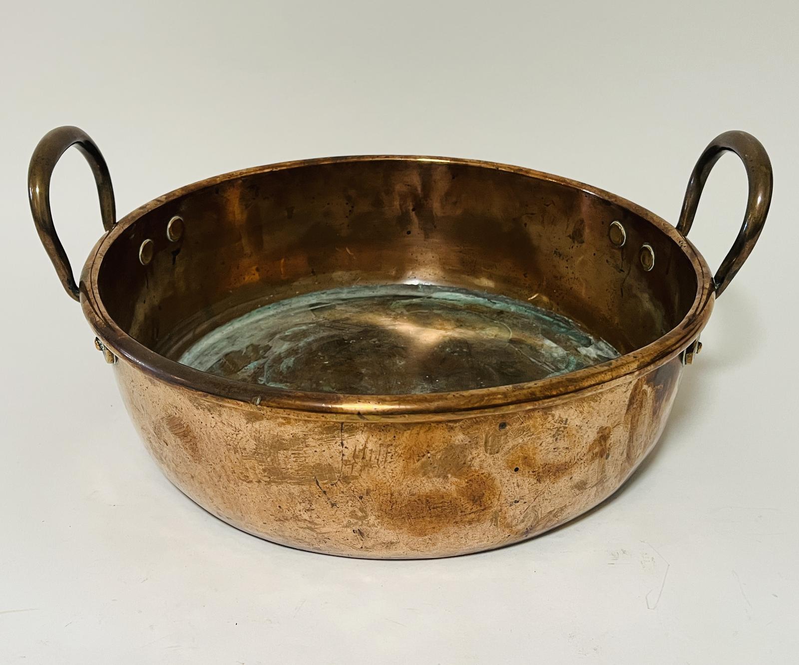 Antique Copper Jam Pan (1 of 10)