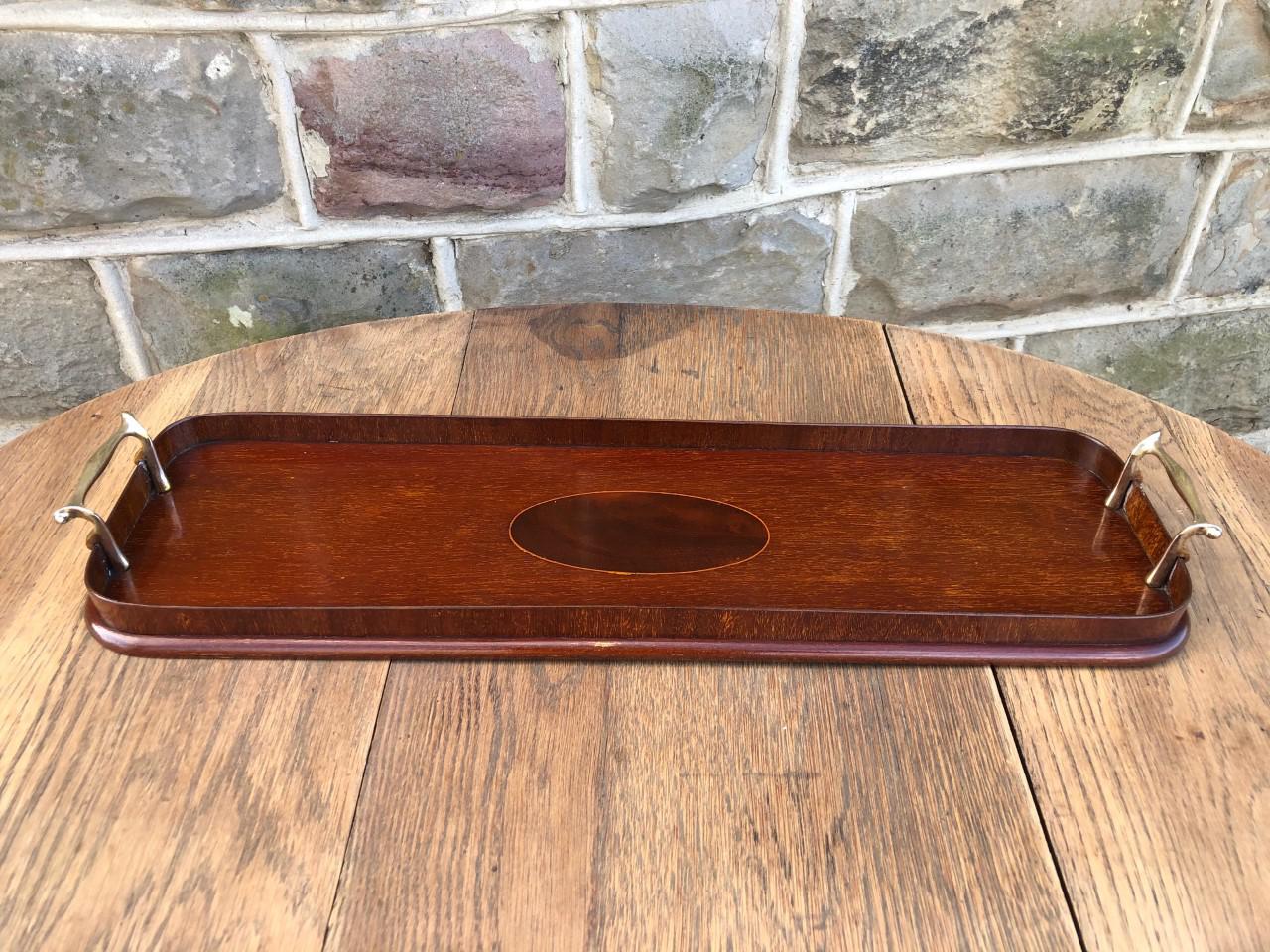 Edwardian Inlaid Mahogany Drinks Tray (1 of 6) Edwardian Inlaid Mahogany Drinks Tray (1 of 6)