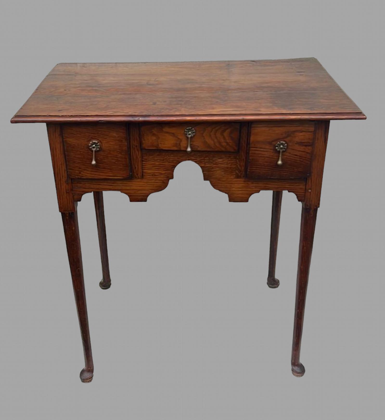 An 18th Century Country Oak Low Boy (1 of 6)