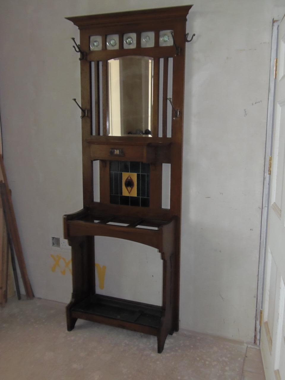 Arts & Crafts Hallstand (1 of 8)