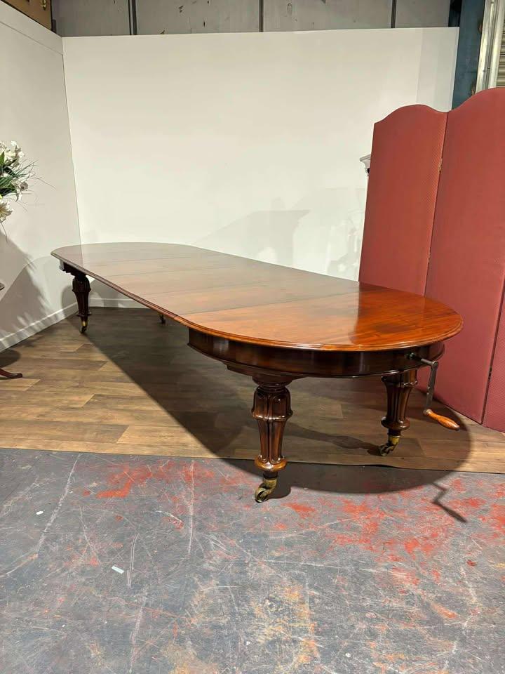 Rare Regency Extending Dining Table by Samuel Hawkins (1 of 24)