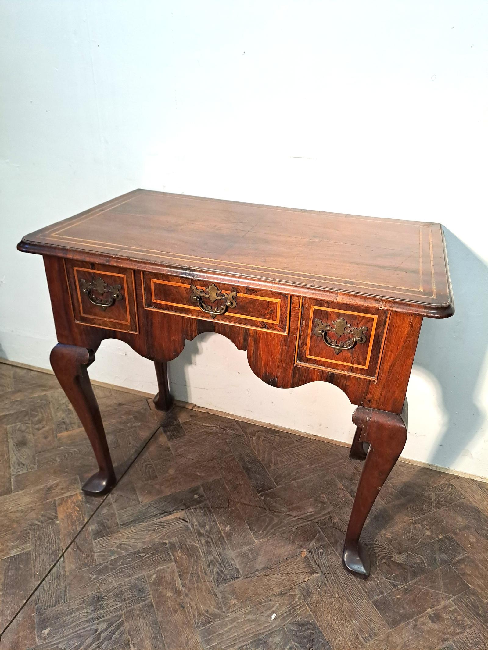 Early 18th c Walnut Lowboy / Side Table (1 of 8) Early 18th c Walnut Lowboy / Side Table (1 of 8)