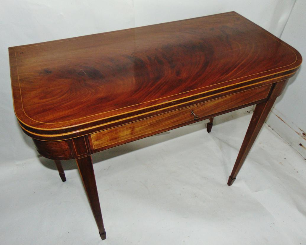 Scottish Sheraton Mahogany Tea Table (1 of 8) Scottish Sheraton Mahogany Tea Table (1 of 8)