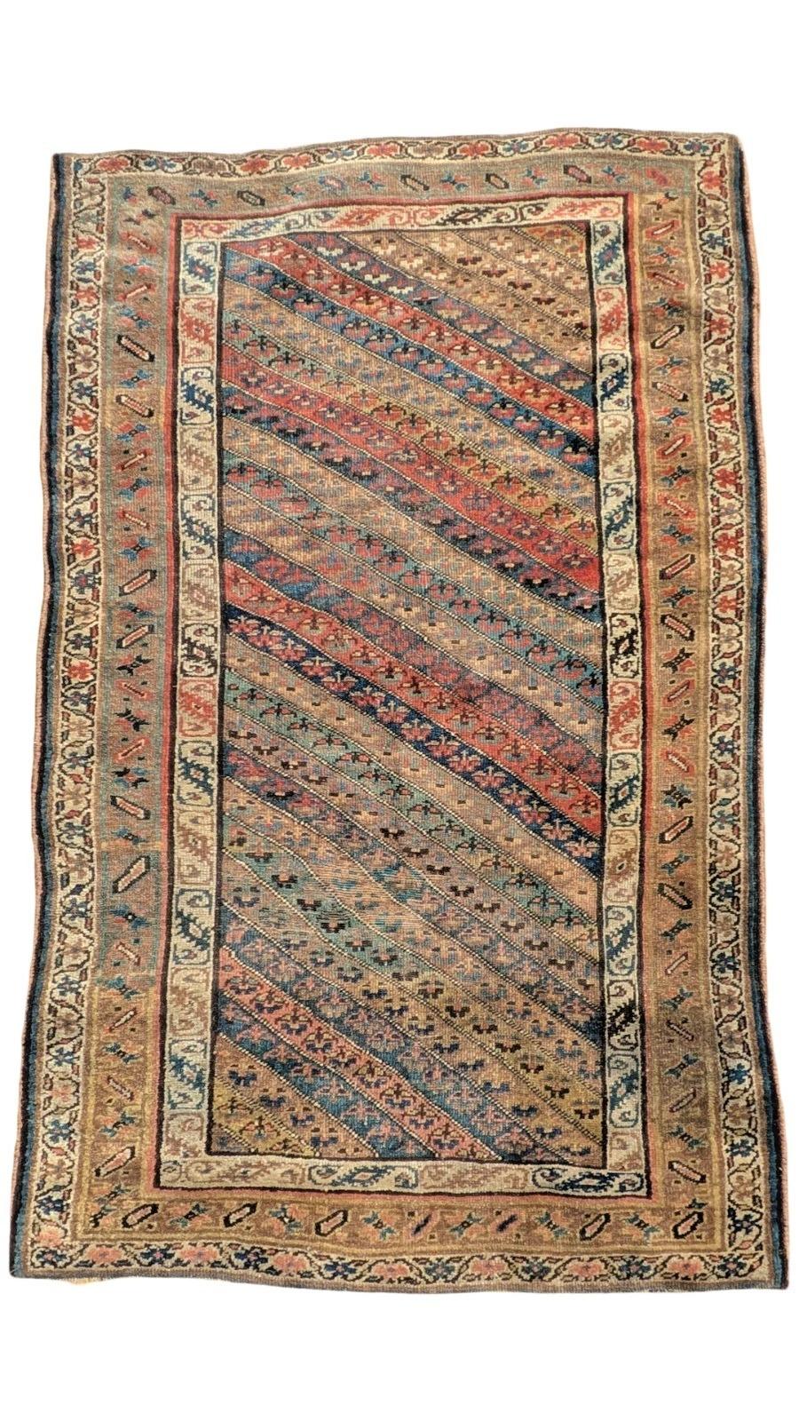 Antique Tribal Kurdish Caucasian Carpet (1 of 6) Antique Tribal Kurdish Caucasian Carpet (1 of 6)