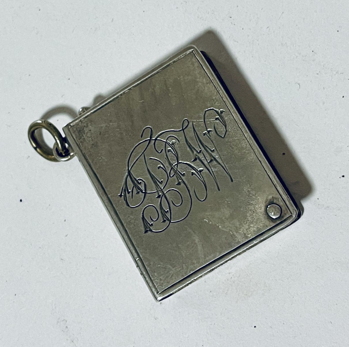 Antique Silver Stamp Case (1 of 7)