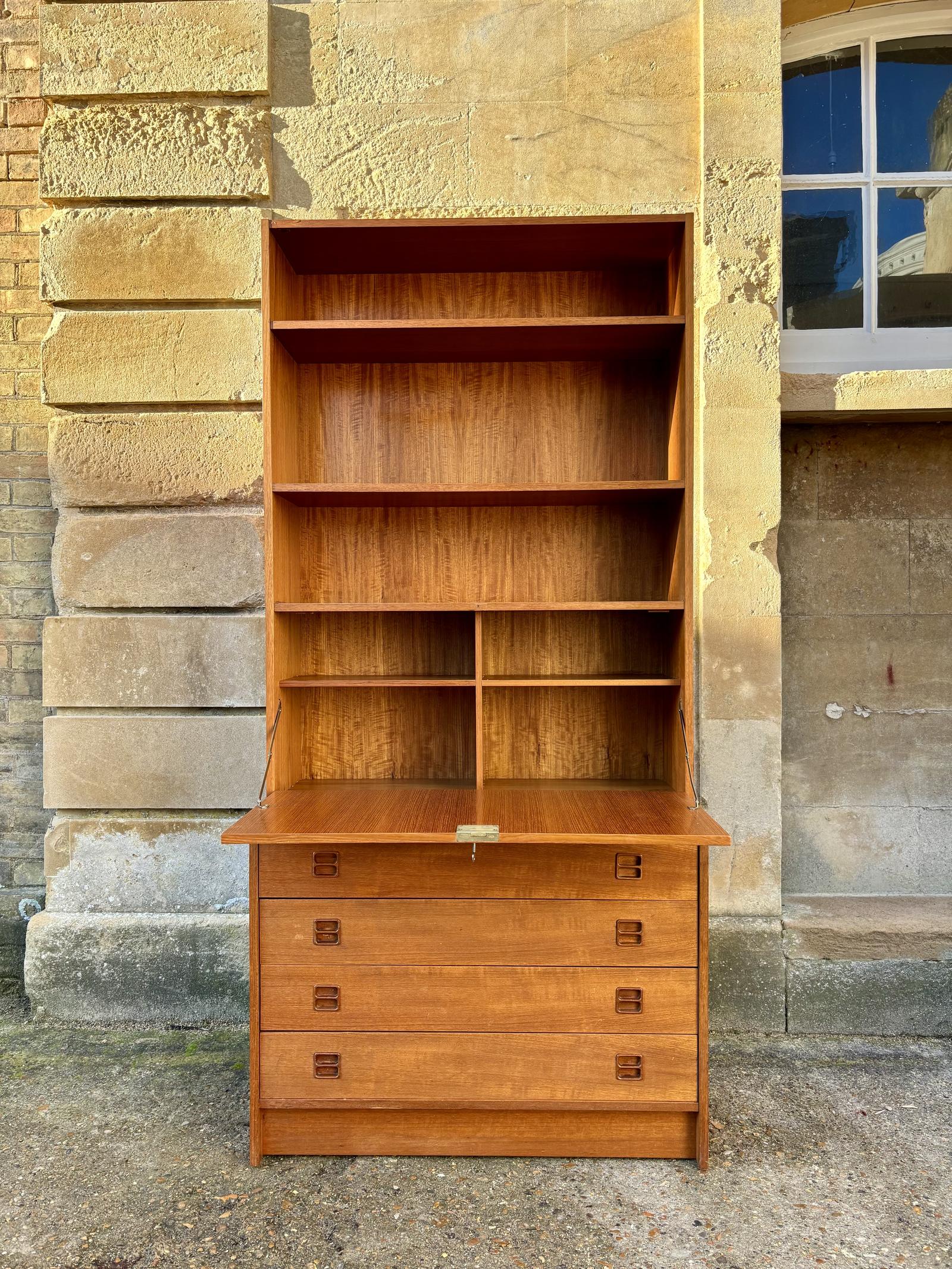 Mid-century Danish Teak Wall Unit by Sejling Skabe, 1960s (1 of 8)