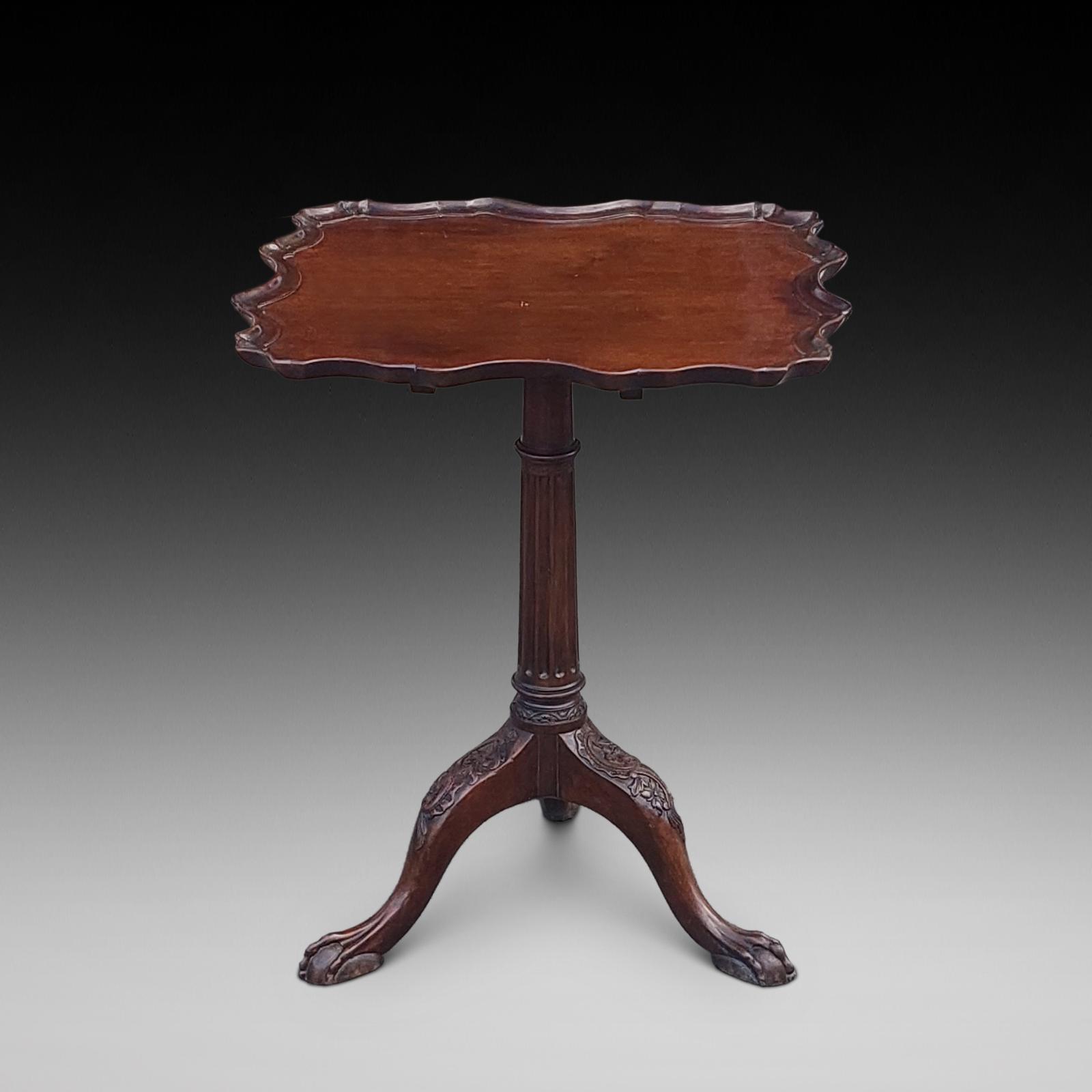 George III Mahogany Tilt Top Tripod Table (1 of 8) George III Mahogany Tilt Top Tripod Table (1 of 8)