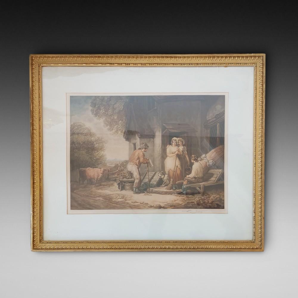 Edwardian Print by Henry Graves (1 of 4)