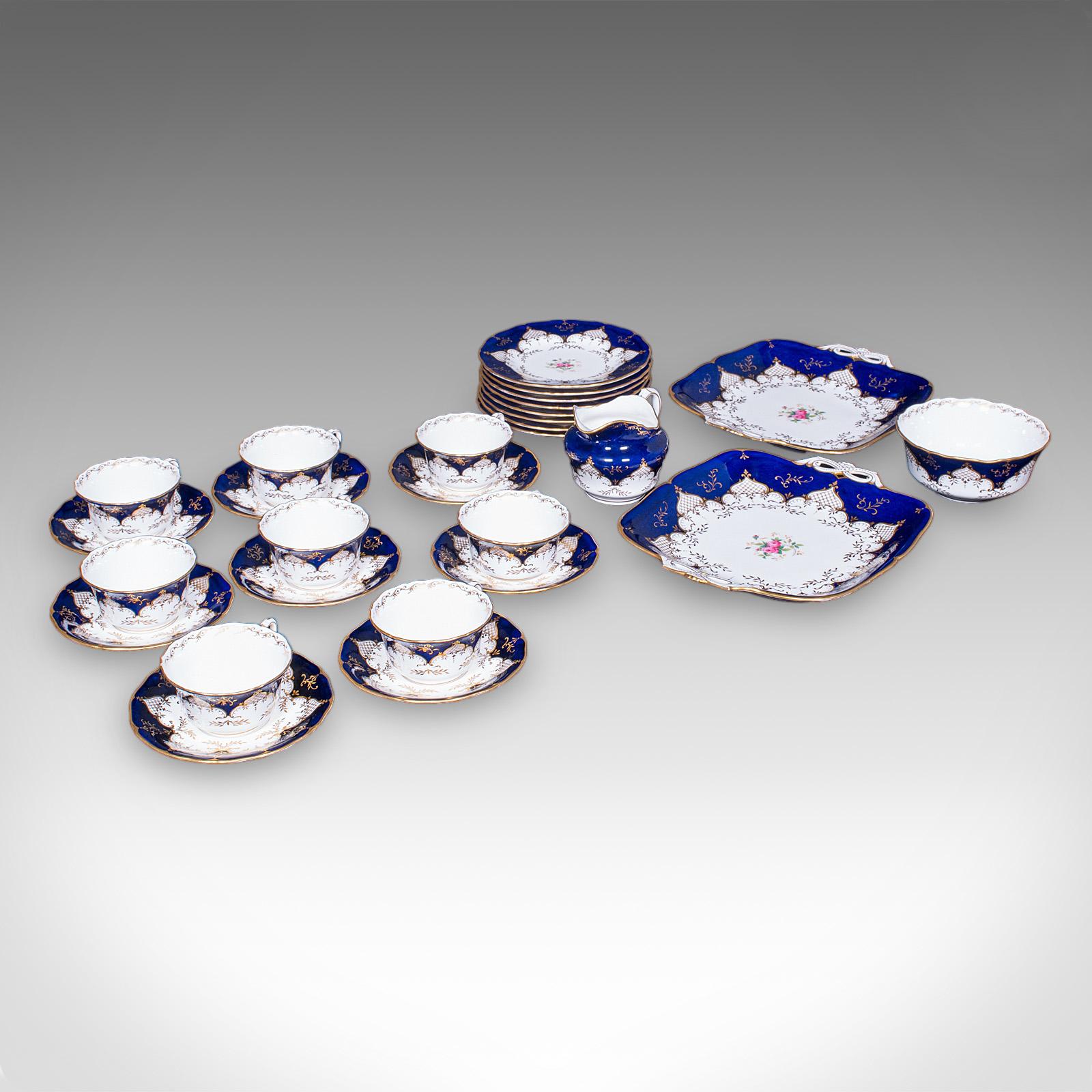 28 Piece Antique 8 Person Afternoon Tea & Tiffin Set, English Ceramic - Victorian (1 of 12) 28 Piece Antique 8 Person Afternoon Tea & Tiffin Set, English Ceramic - Victorian (1 of 12)