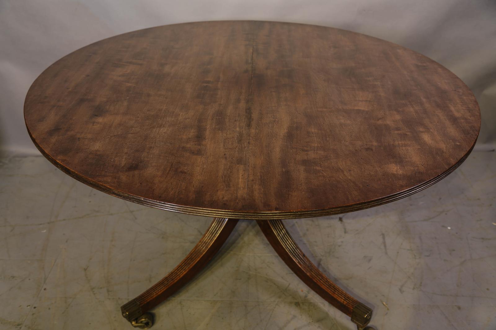 Rare Georgian Circular Top Dining Table in Mahogany (1 of 13) Rare Georgian Circular Top Dining Table in Mahogany (1 of 13)