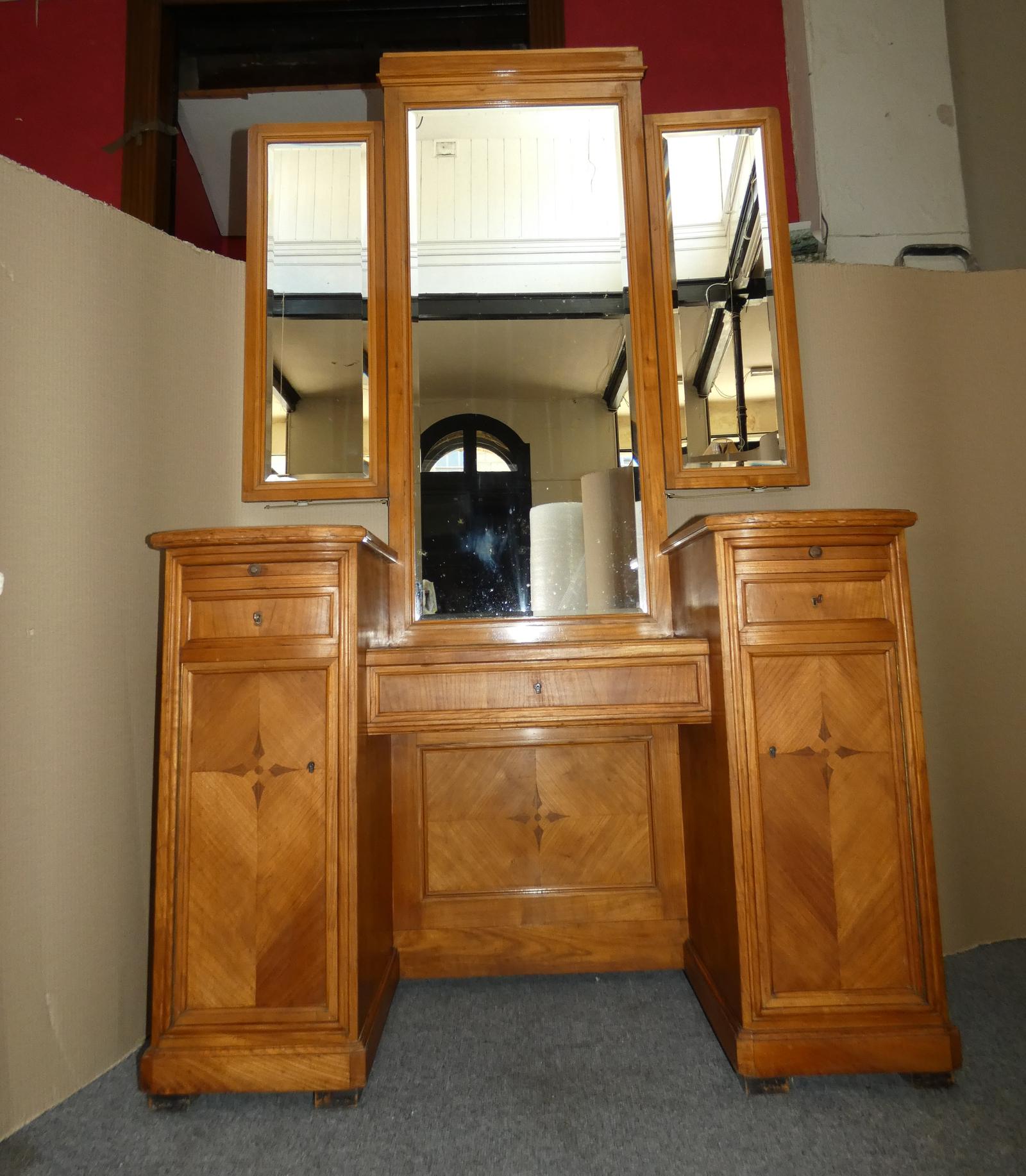 Satinwood Dressing Table (1 of 8)