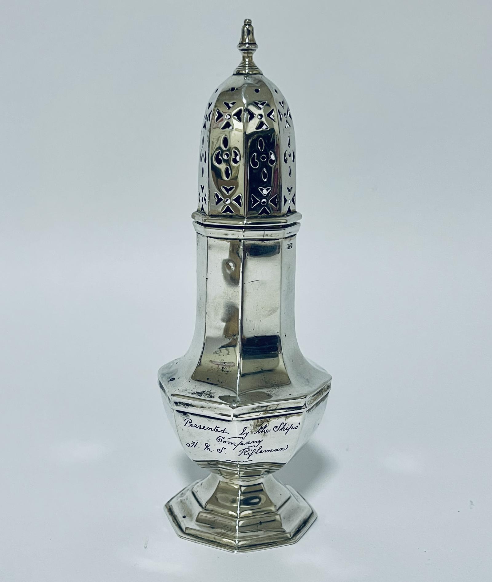 Antique Silver Sugar Caster (1 of 10) Antique Silver Sugar Caster (1 of 10)
