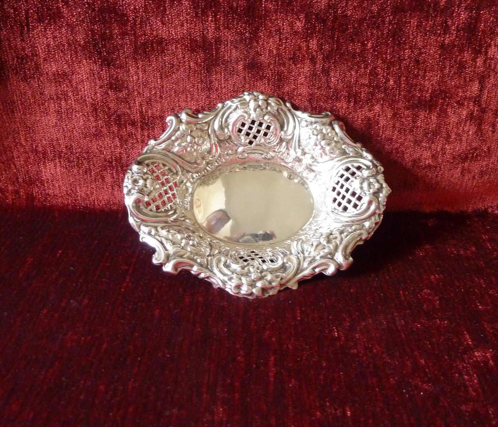 ANTIQUE SILVER DISH BIRMINGHAM 1903 (1 of 6) ANTIQUE SILVER DISH BIRMINGHAM 1903 (1 of 6)