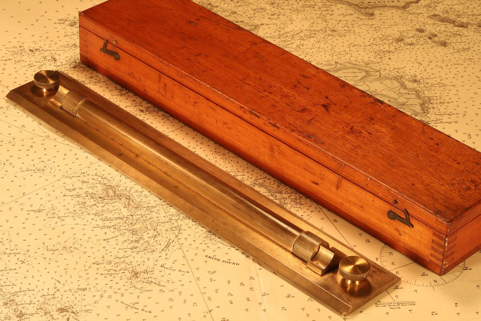 Antique Parallel Rolling Rule by Cooke & Sons C1870 (1 of 6)