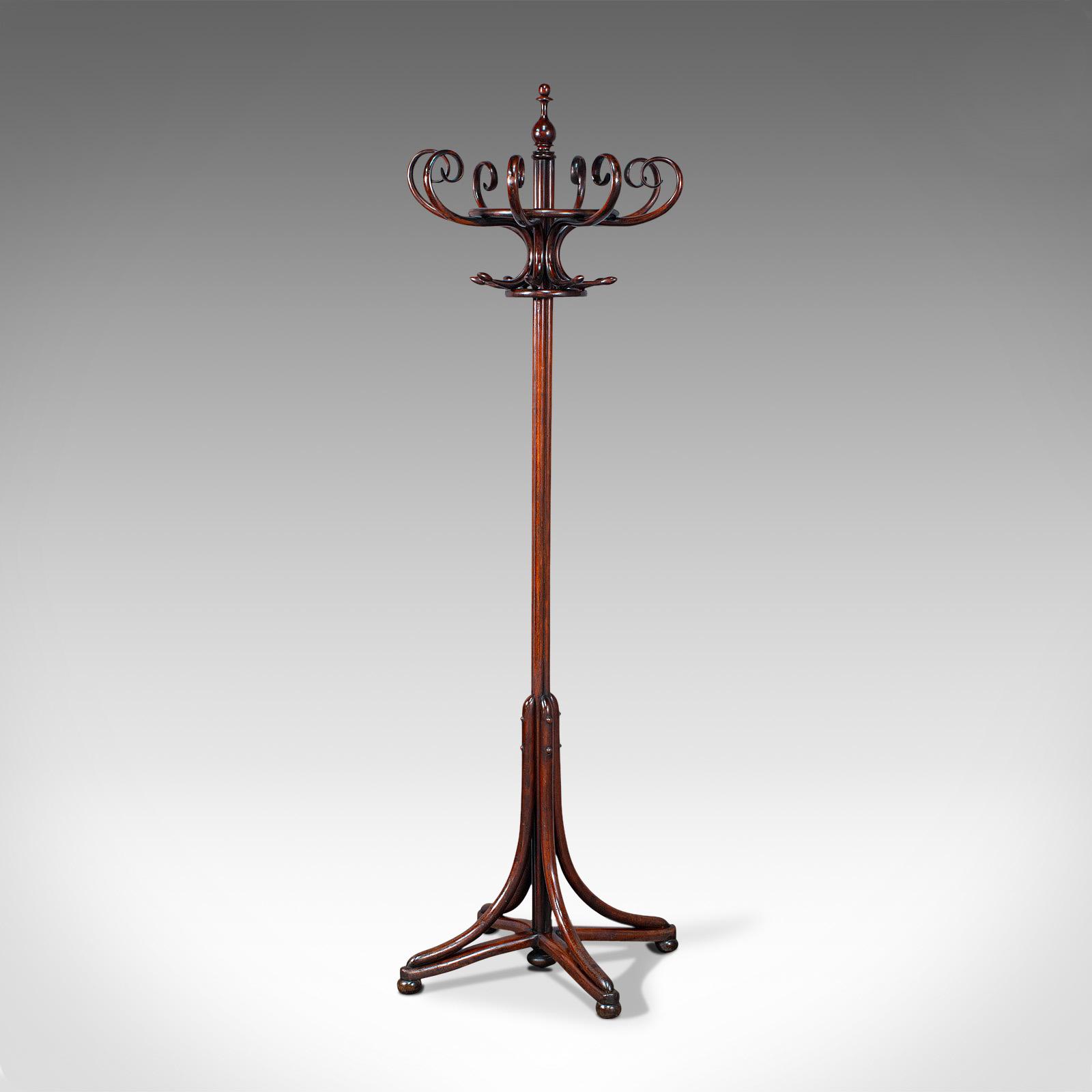 Antique Bentwood Coat Stand, English, Hallway Rack, After Thonet, Edwardian (1 of 10) Antique Bentwood Coat Stand, English, Hallway Rack, After Thonet, Edwardian (1 of 10)