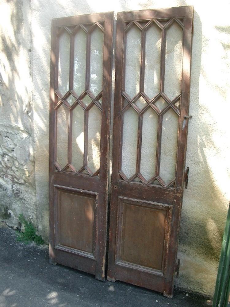 Pair of Multipane Entry Doors From A Manor House in France (1 of 6)
