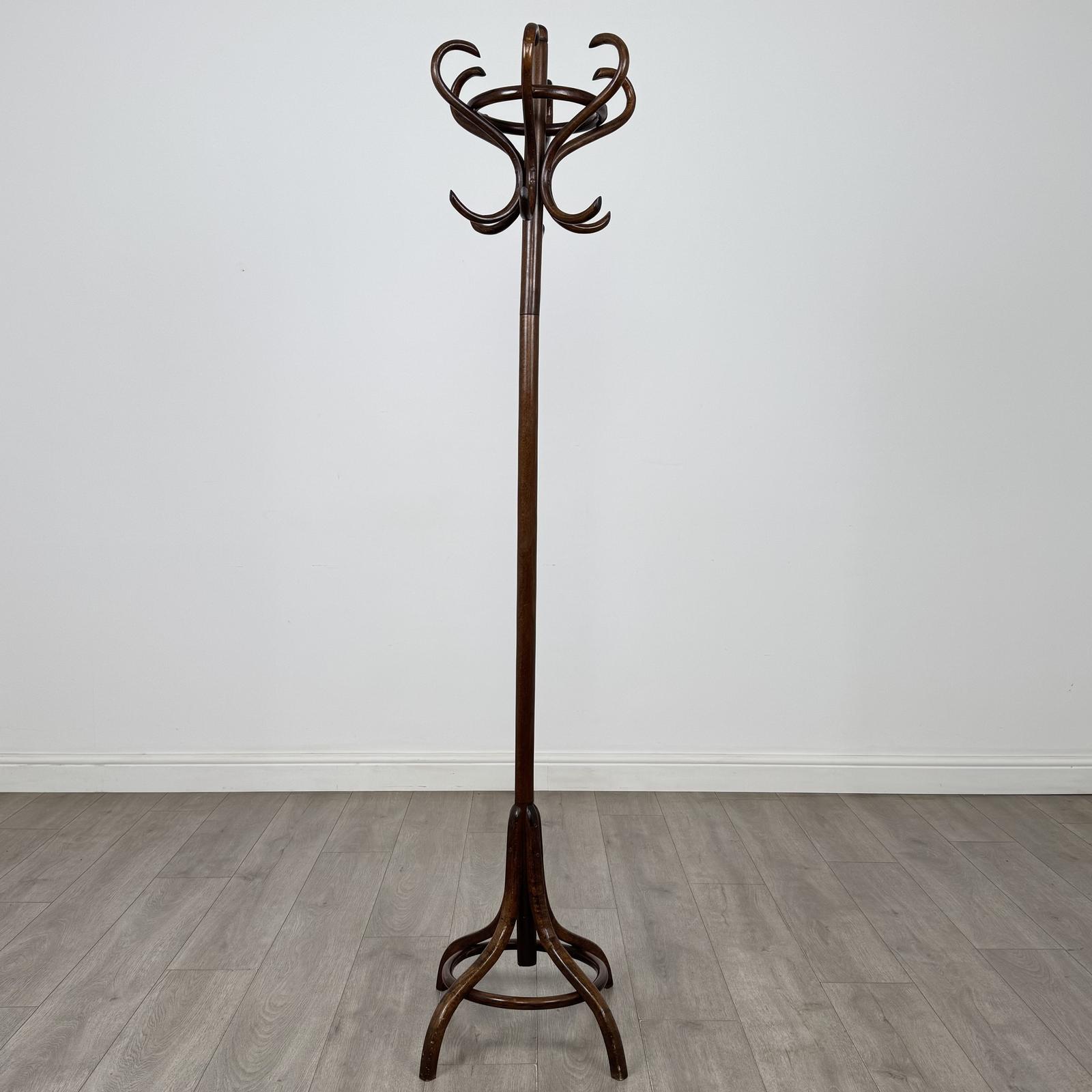Antique 20th Century Bentwood Coat Stand In Beech (1 of 5) Antique 20th Century Bentwood Coat Stand In Beech (1 of 5)