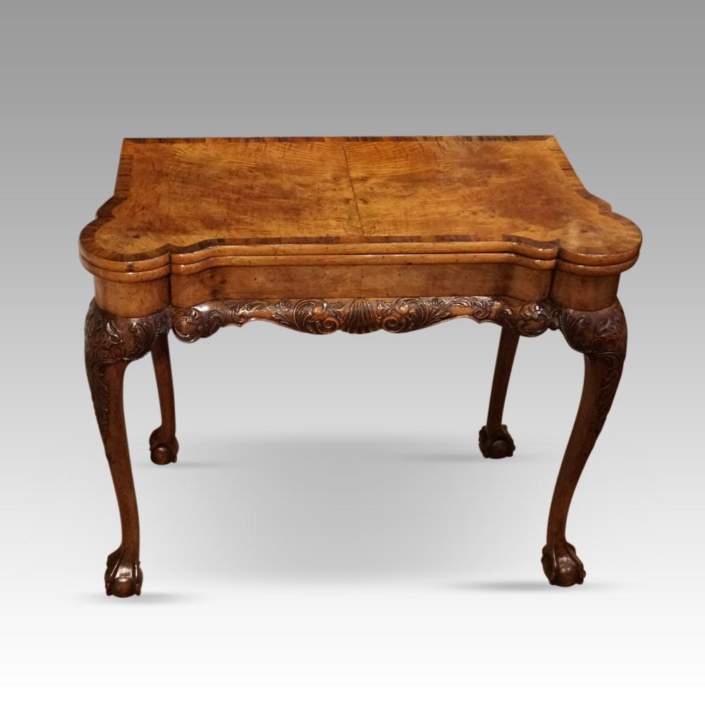 Georgian Style Walnut Tea Table c.1900 (1 of 13)