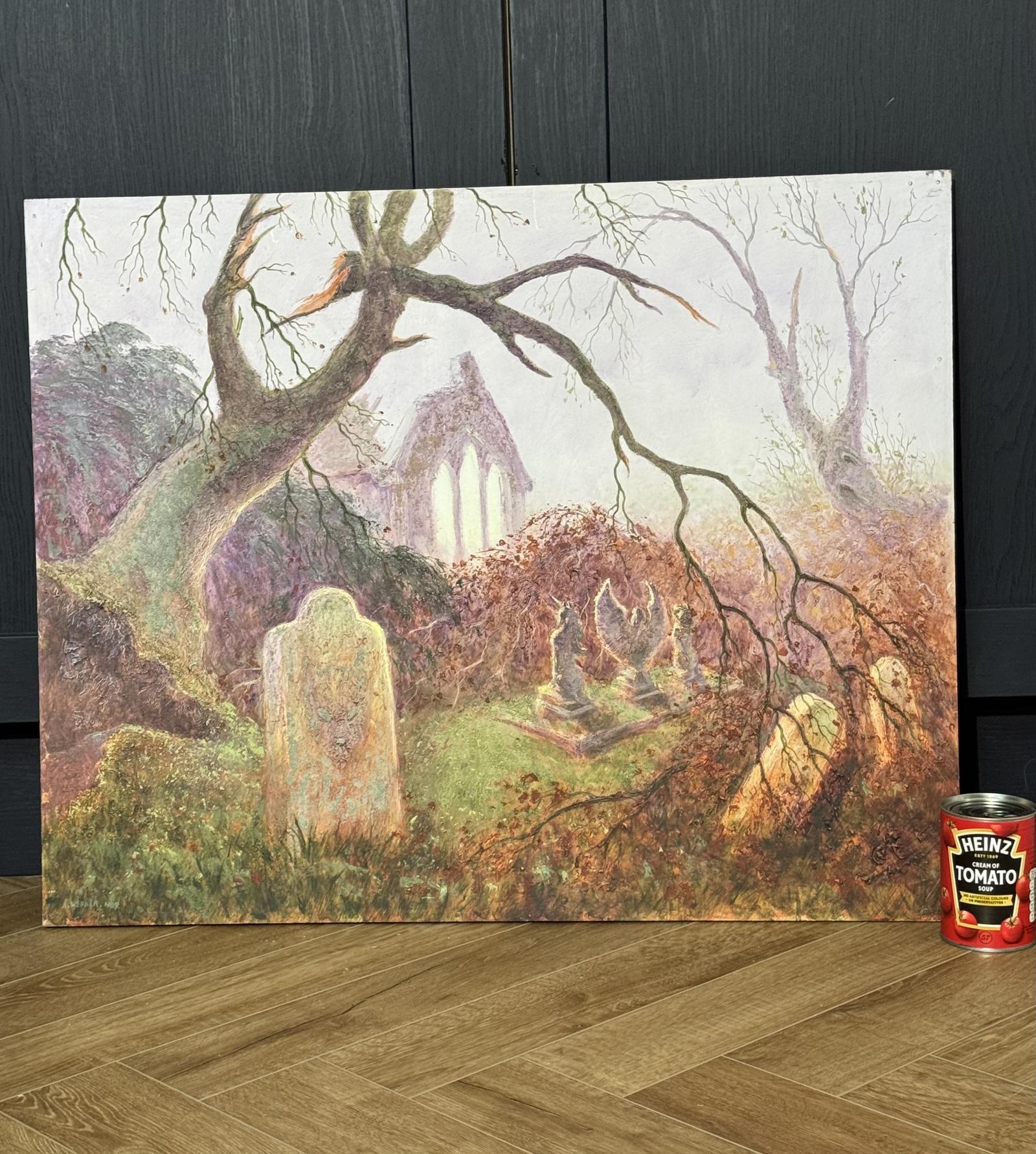 Oil on Board "Farewell" by Angela Webber (1 of 6)