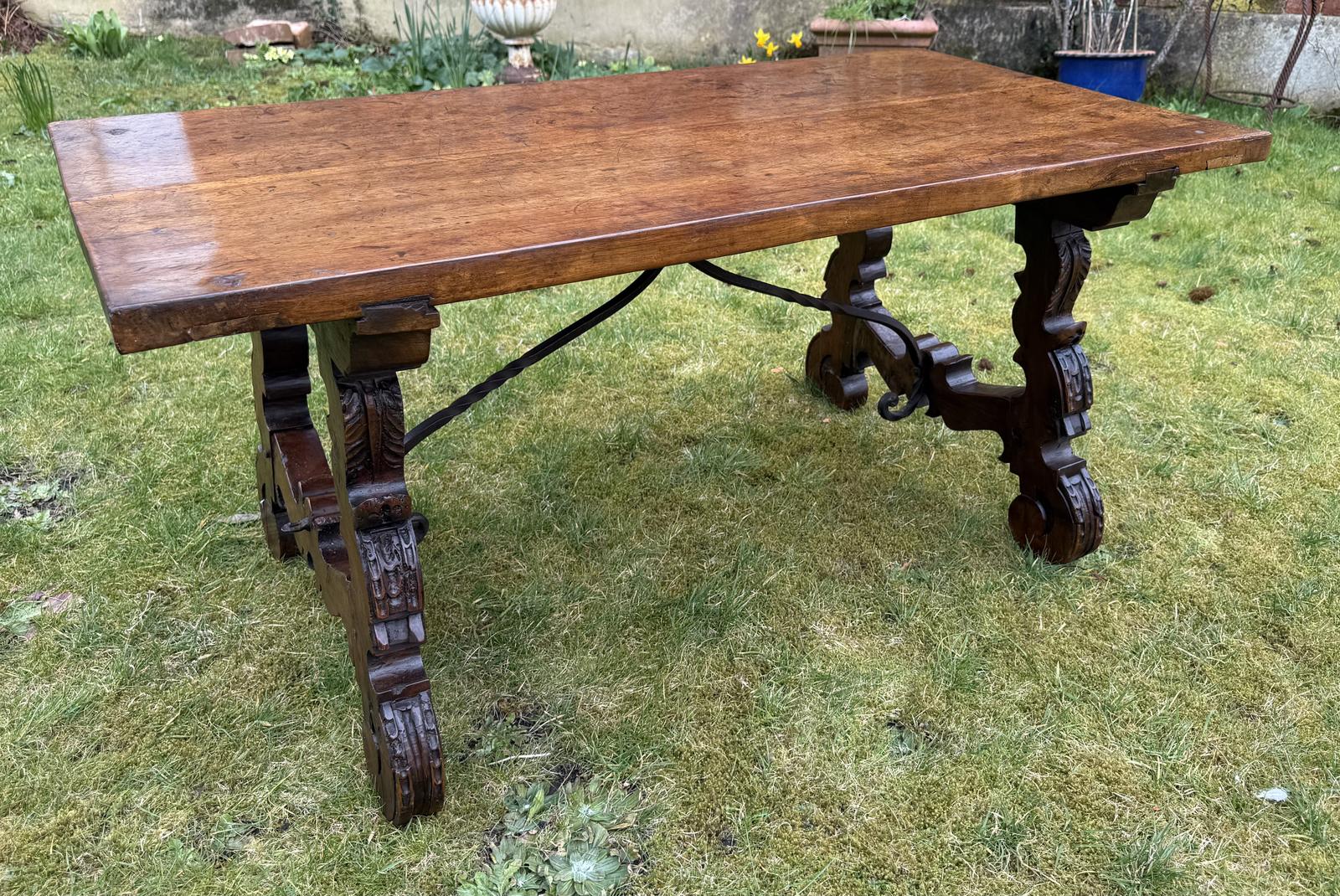 Early Spanish Table ( Reduced in Height) (1 of 6) Early Spanish Table ( Reduced in Height) (1 of 6)