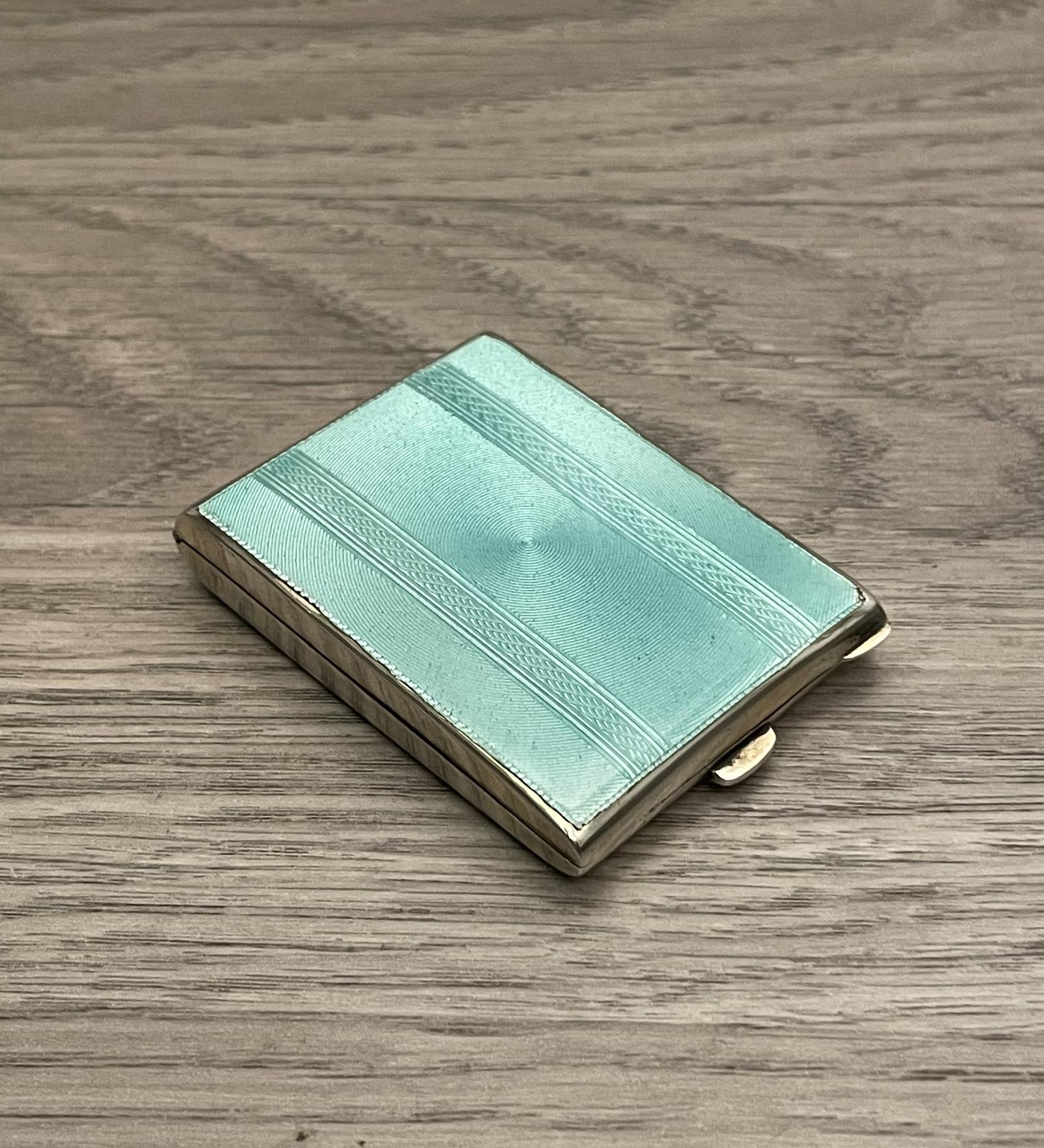 Art Deco Silver & Enamel Match Case - Chester (1 of 6) Art Deco Silver & Enamel Match Case - Chester (1 of 6)