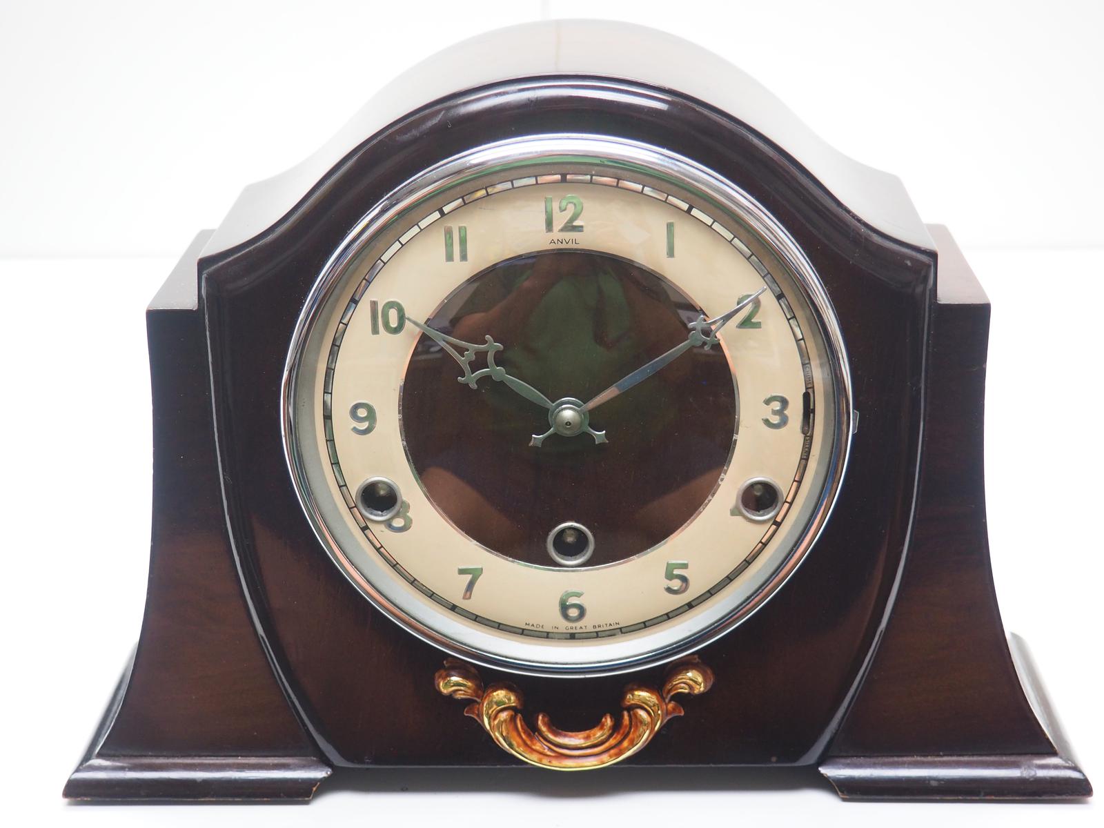 Good Arched Top Art Deco Mantel Clock – Musical Westminster Chiming 8-day Mantle Clock by Anvil England (1 of 9) Good Arched Top Art Deco Mantel Clock – Musical Westminster Chiming 8-day Mantle Clock by Anvil England (1 of 9)