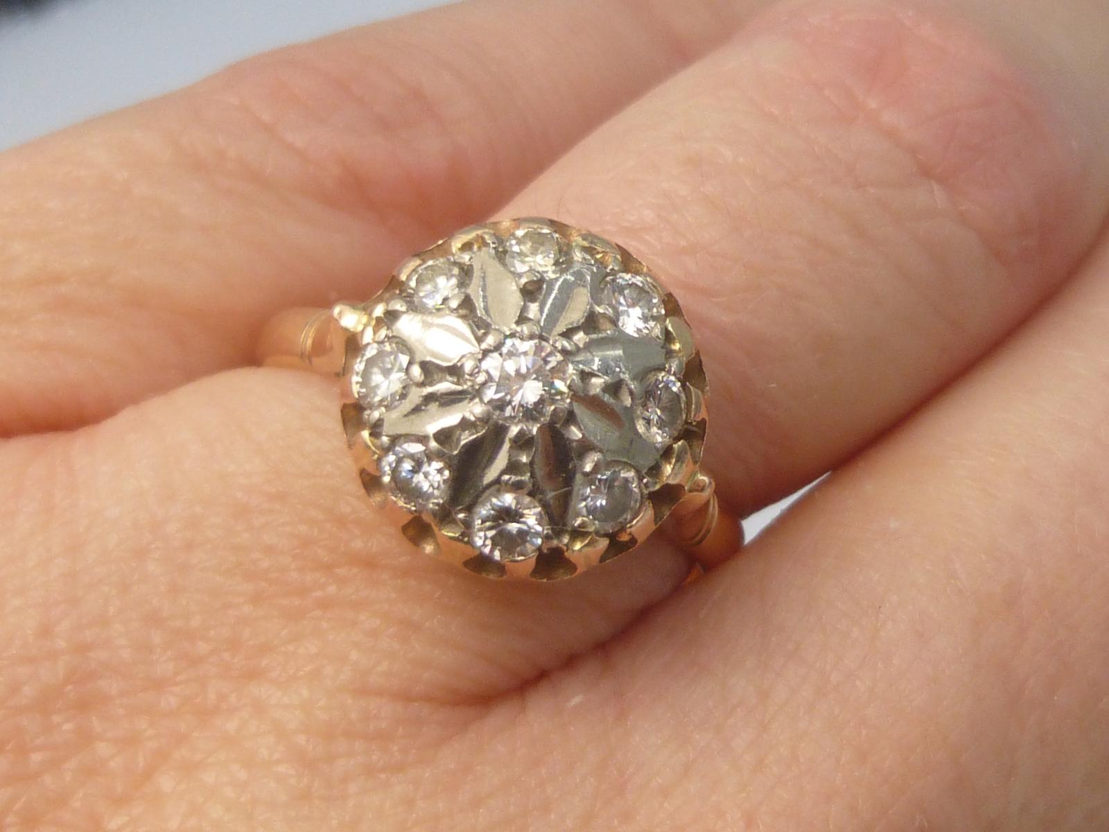 Gold & Diamond Ring (1 of 7)