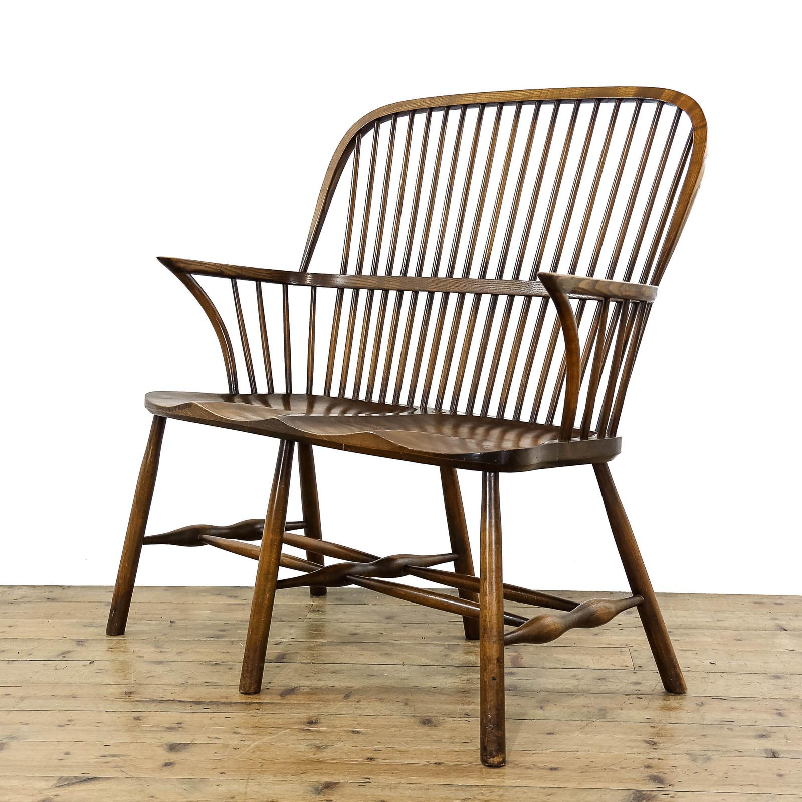 Antique Style Windsor Bench by Stewart Linford (1 of 10)