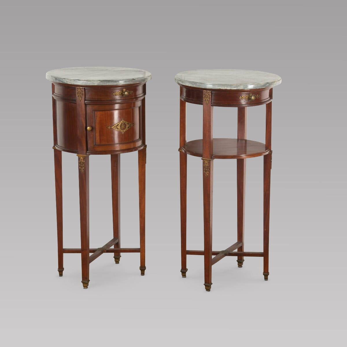Pair of Late 19th Century French Bedside Tables (1 of 5) Pair of Late 19th Century French Bedside Tables (1 of 5)