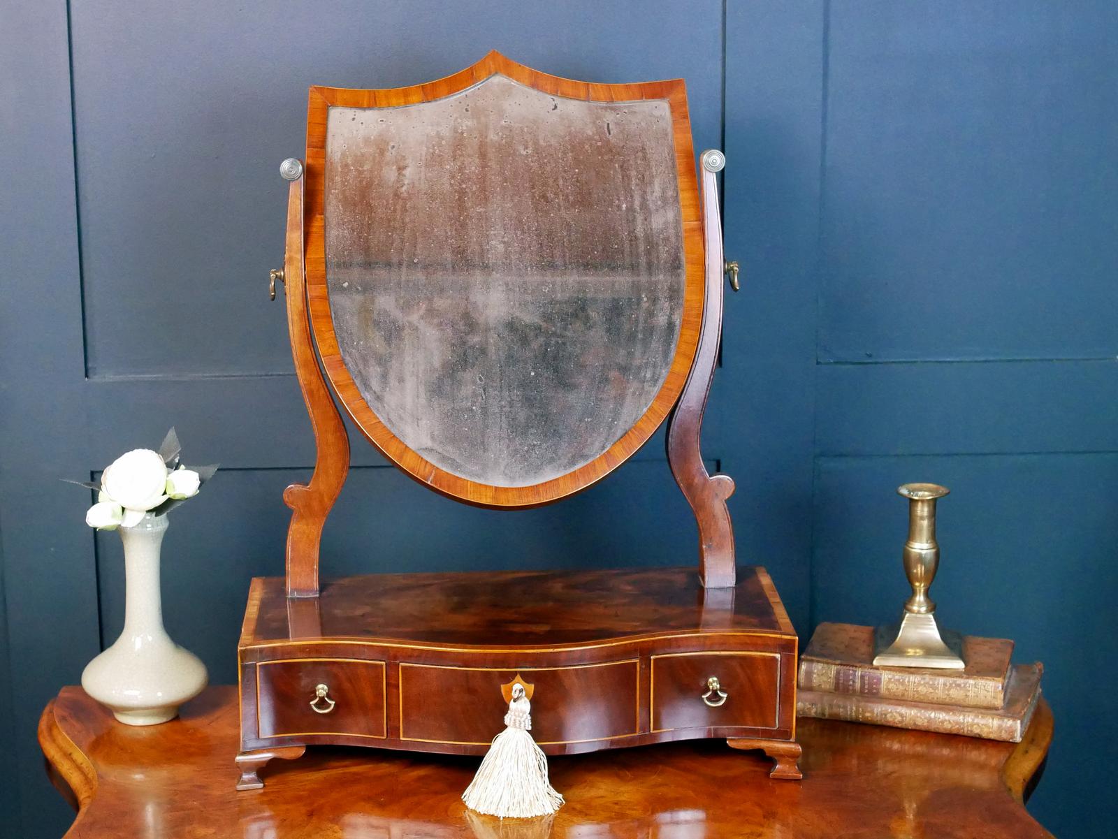 Georgian Mahogany Mirror (1 of 16) Georgian Mahogany Mirror (1 of 16)