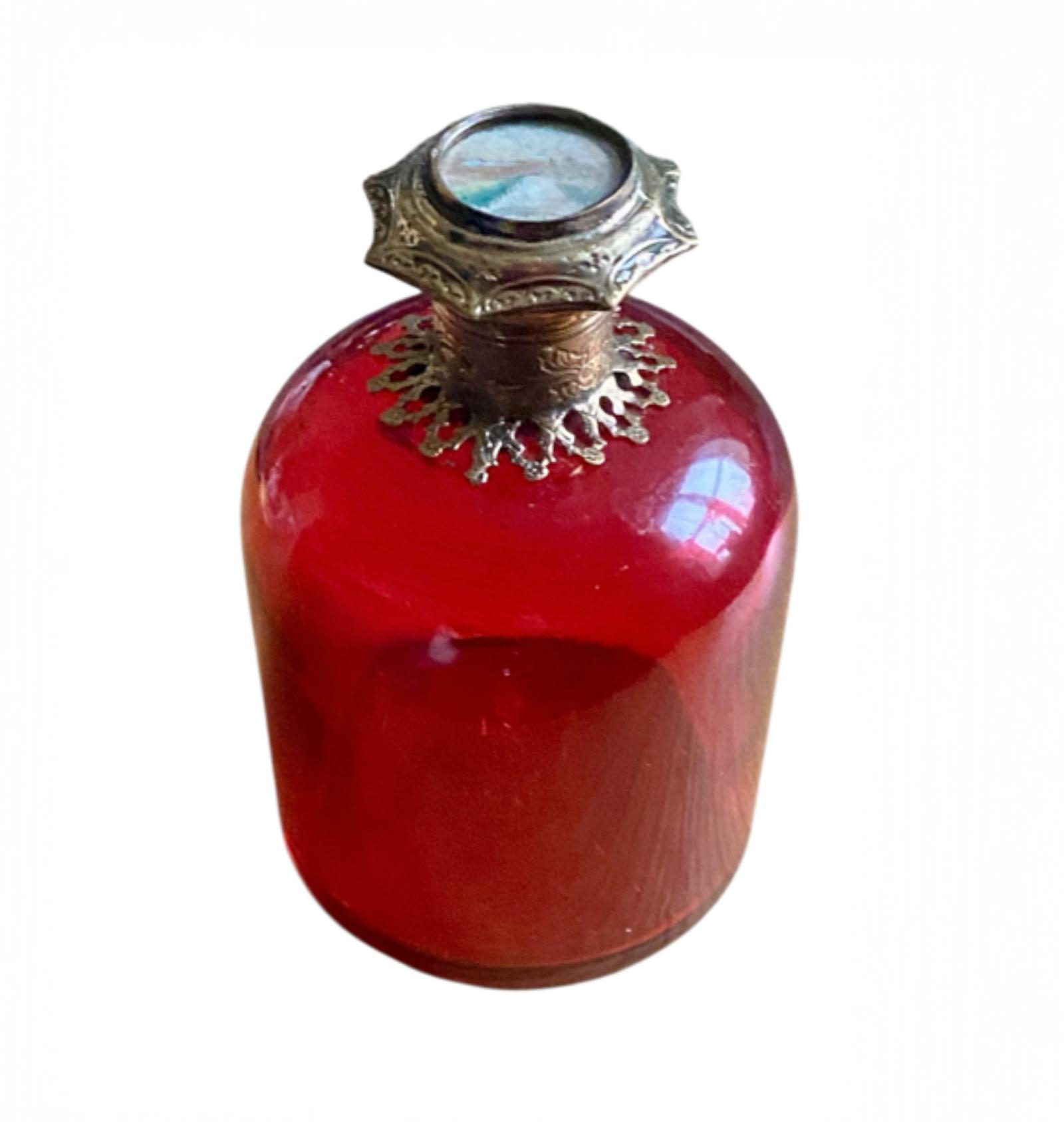 Antique Grand Tour Perfume Bottle, Ruby Red Glass, Gilt Ormolu, Eglomise Painting (1 of 10) Antique Grand Tour Perfume Bottle, Ruby Red Glass, Gilt Ormolu, Eglomise Painting (1 of 10)