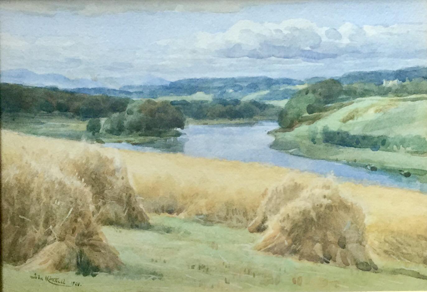 John Mitchell Watercolour - The Dee at Aberdeen’ (1 of 3) John Mitchell Watercolour - The Dee at Aberdeen’ (1 of 3)