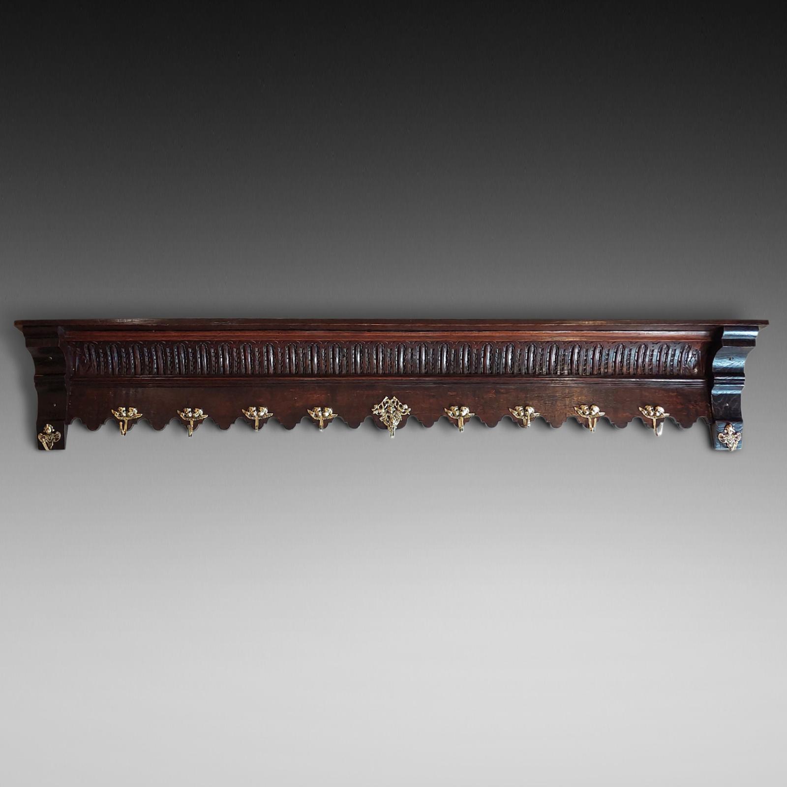 British Oak Hat Stands / Stick Stands / Coat Hooks - main image