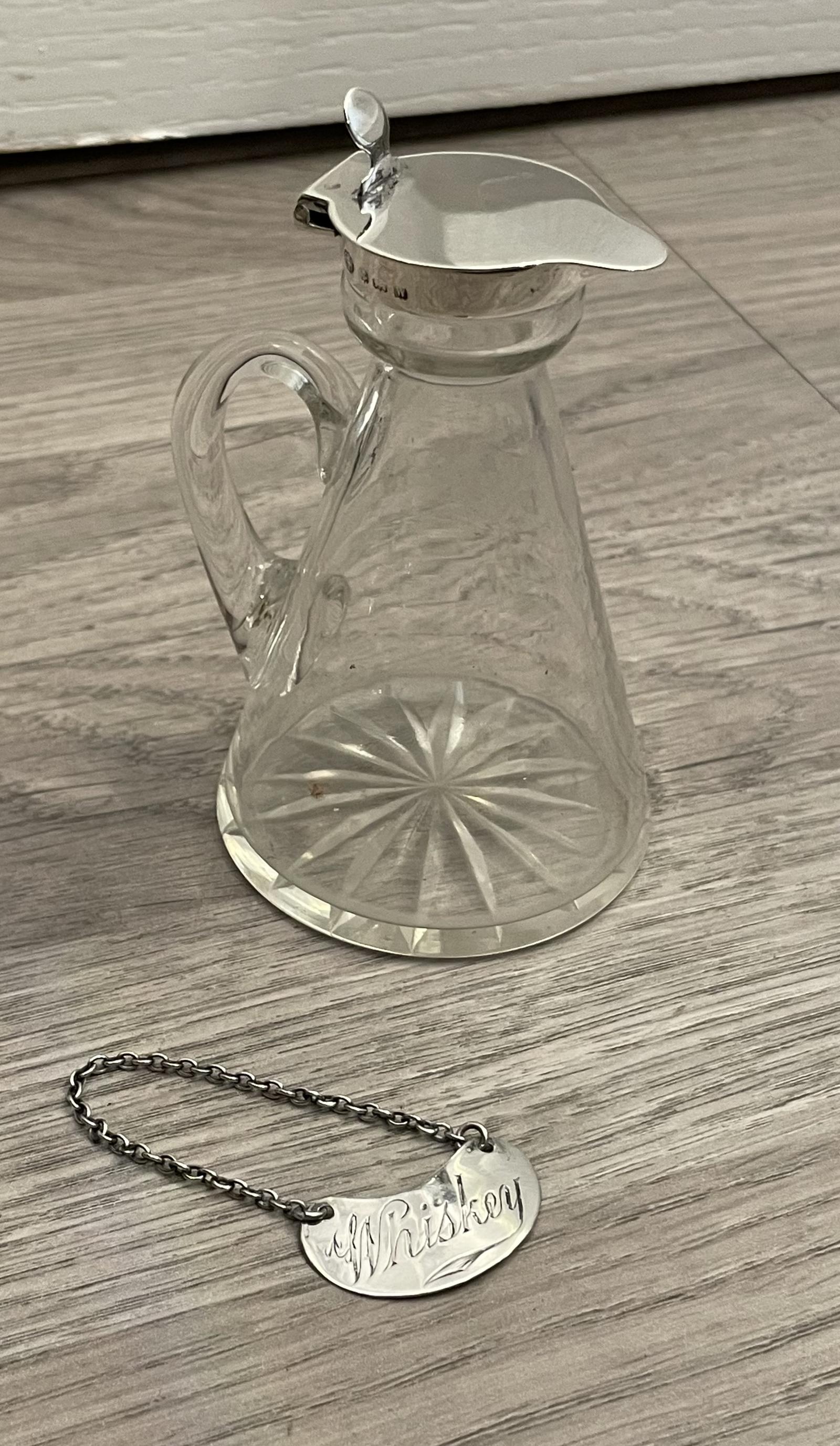 George V Silver Topped Whisky Noggin by Hukin & Heath 1921 (1 of 5) George V Silver Topped Whisky Noggin by Hukin & Heath 1921 (1 of 5)