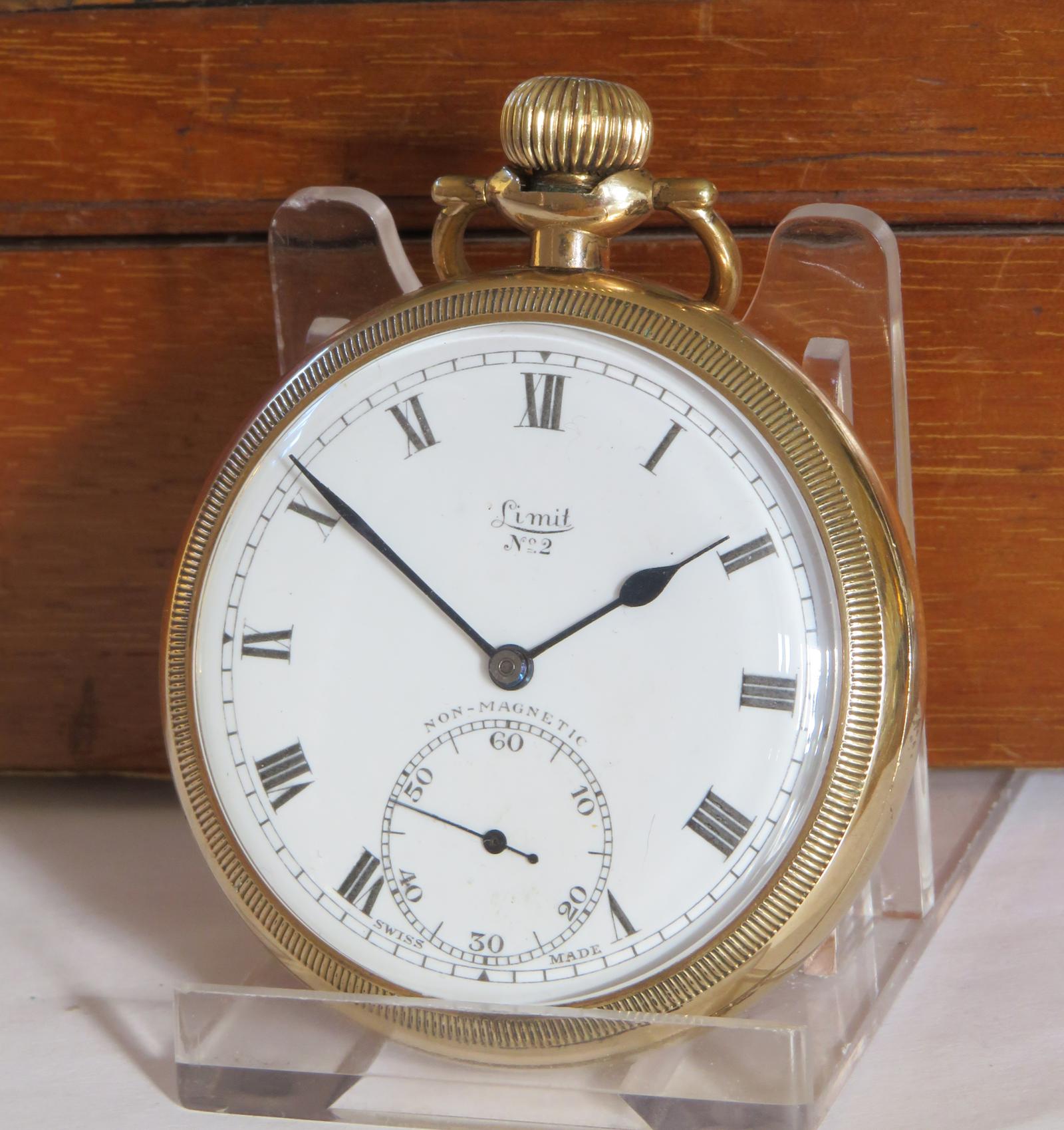 Pocket Watch: 1930s Limit No 2 Pocket Watch (1 of 4) Pocket Watch: 1930s Limit No 2 Pocket Watch (1 of 4)