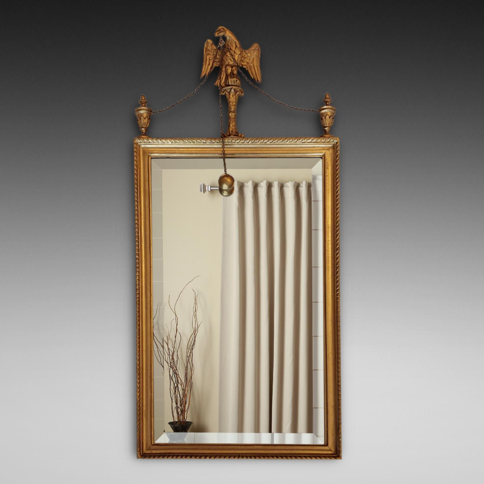 George III Gilt Pier Mirror Glass (1 of 6)
