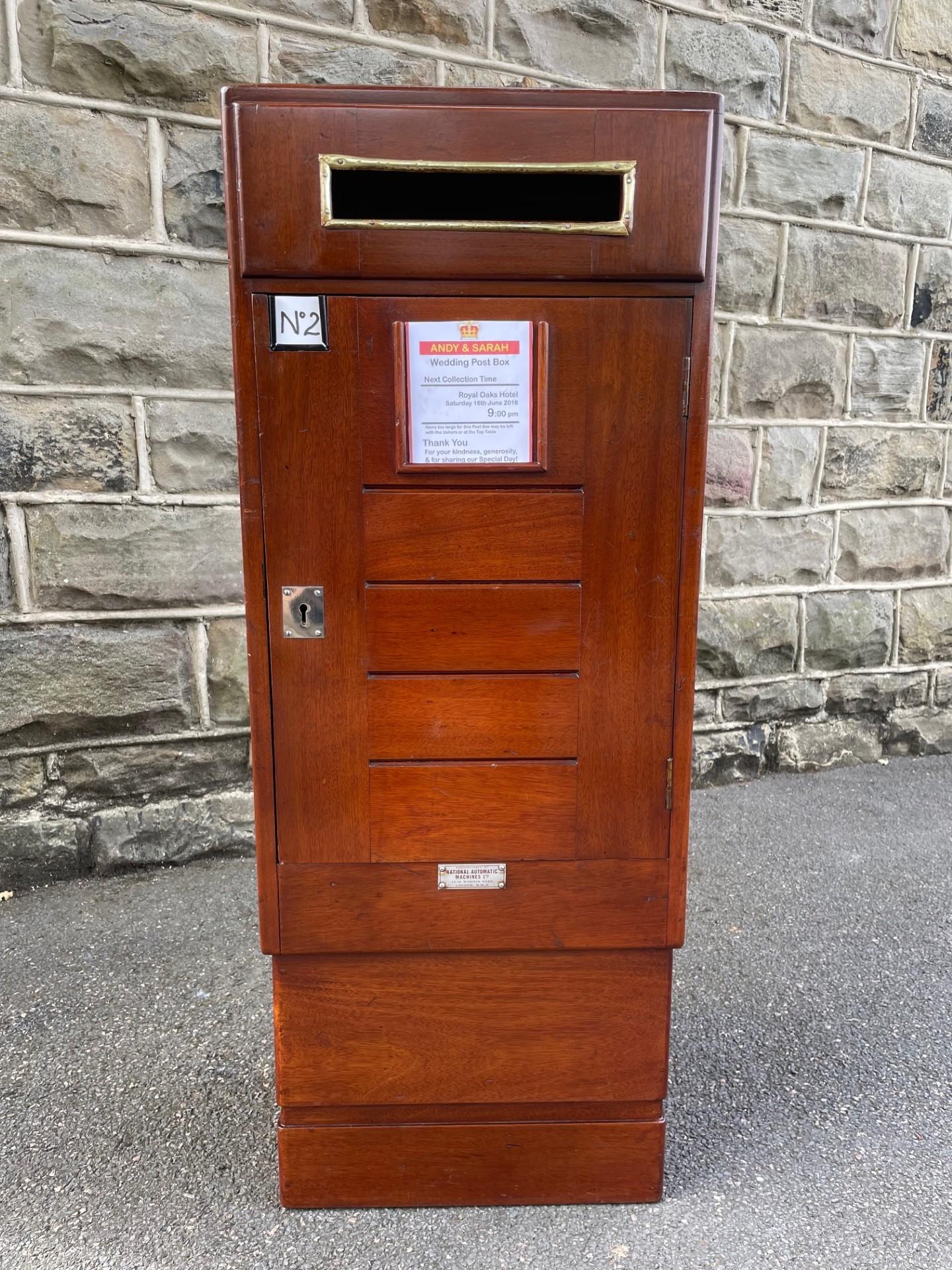 Unusual Mahogany Post Box (1 of 12)