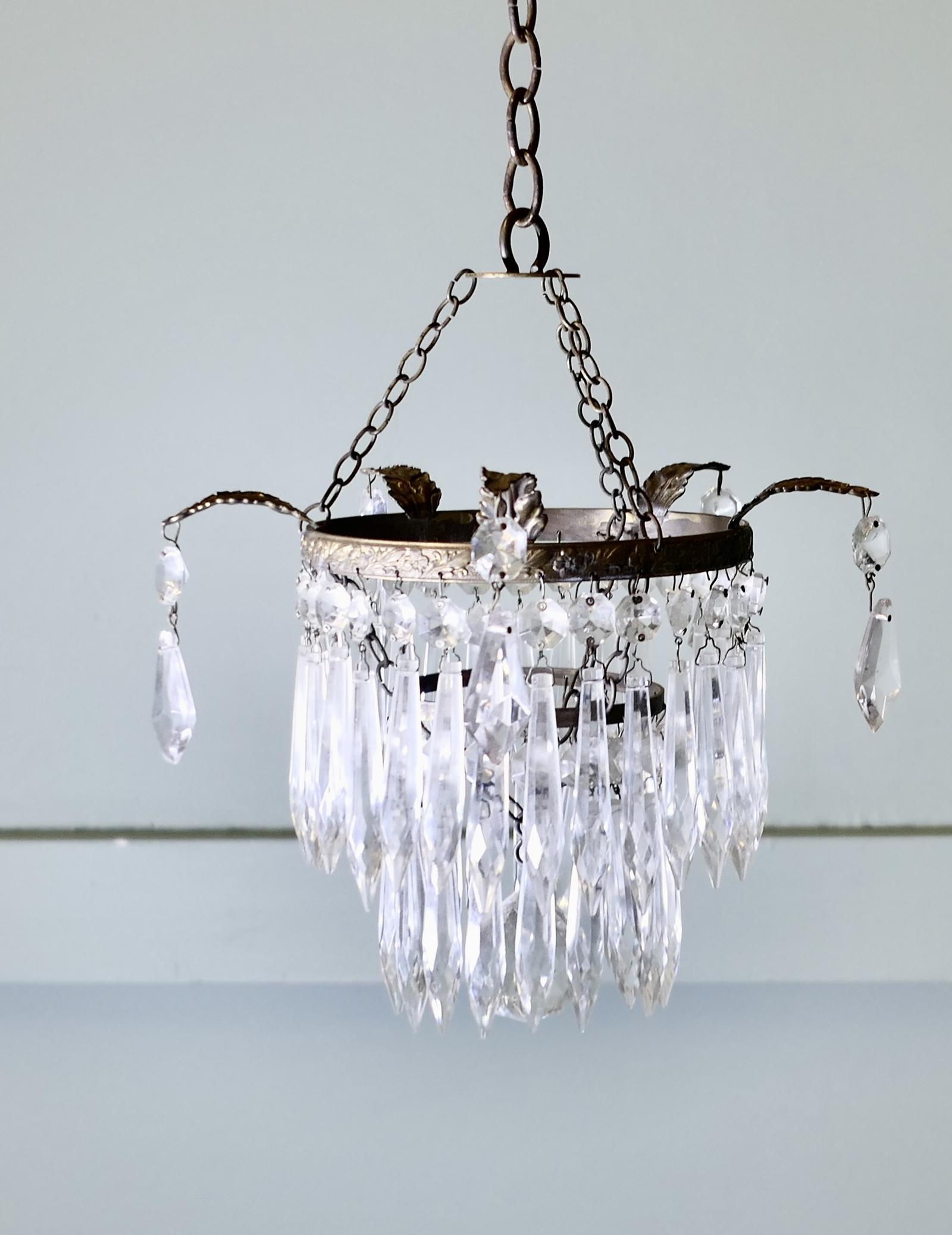 A Lovely Waterfall 2 Tier Crystal Chandelier (1 of 7) A Lovely Waterfall 2 Tier Crystal Chandelier (1 of 7)