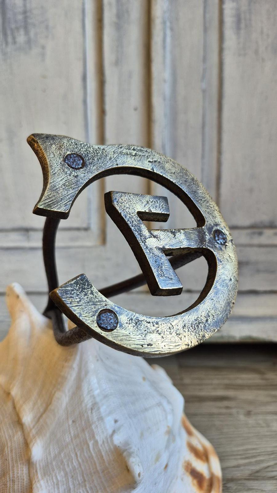 Rare Antique Brass Branding Iron (1 of 17)