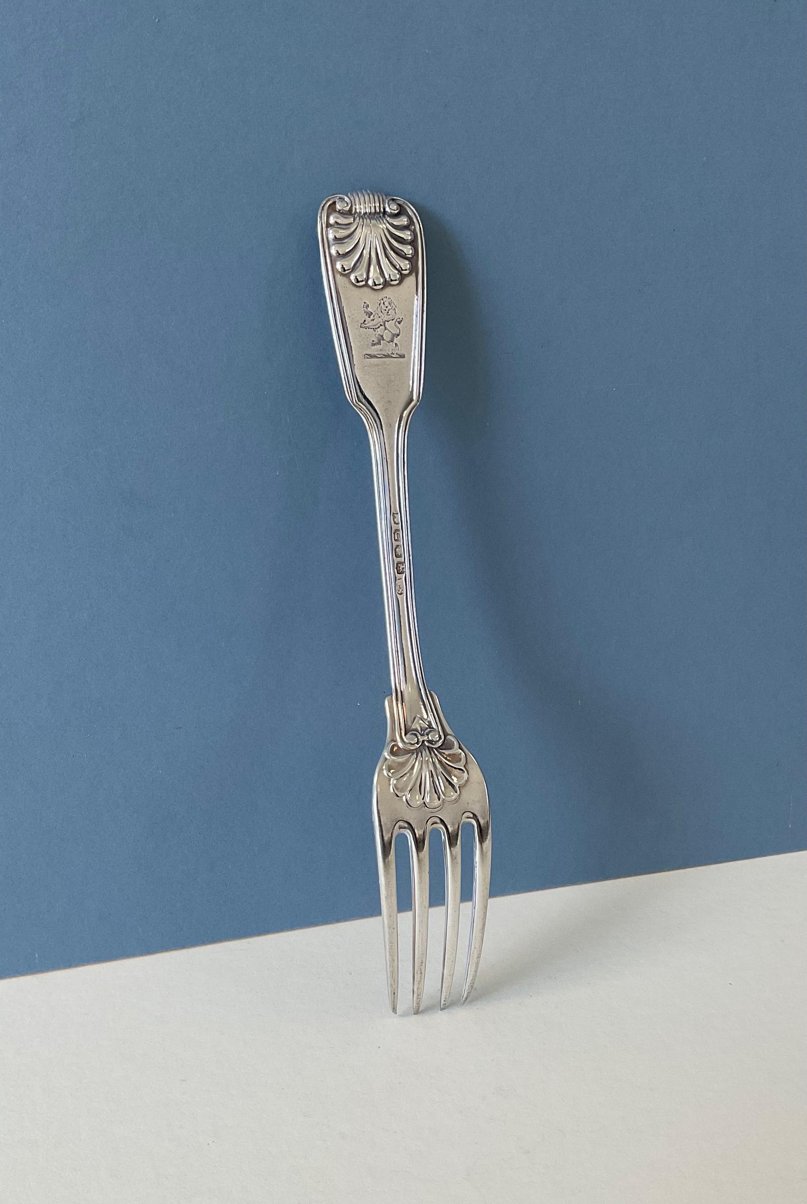 Paul Storr Antique Silver Fork (1 of 5) Paul Storr Antique Silver Fork (1 of 5)