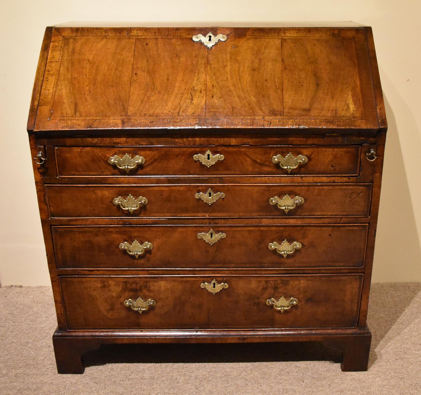 18th Century George II Walnut Bureau (1 of 7) 18th Century George II Walnut Bureau (1 of 7)