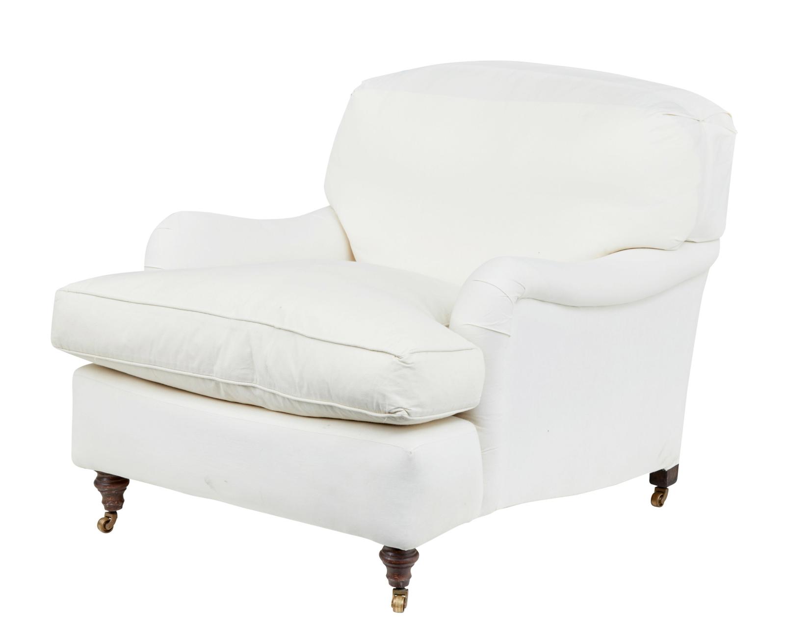 20th Century Lounge Armchair in the Style of Howard & Sons (1 of 4)