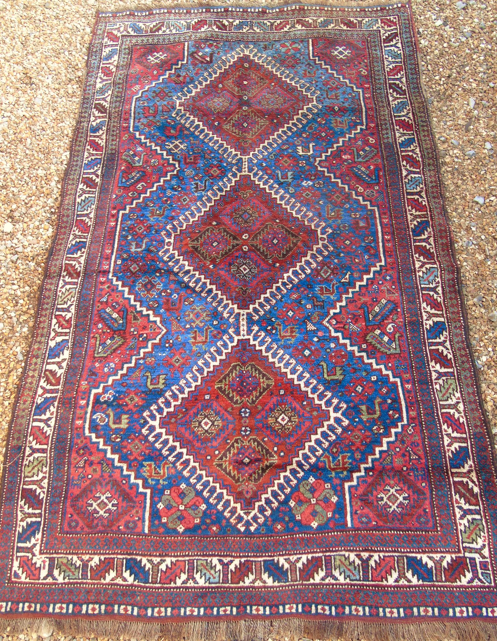 Antique Khamseh Carpet (1 of 9)