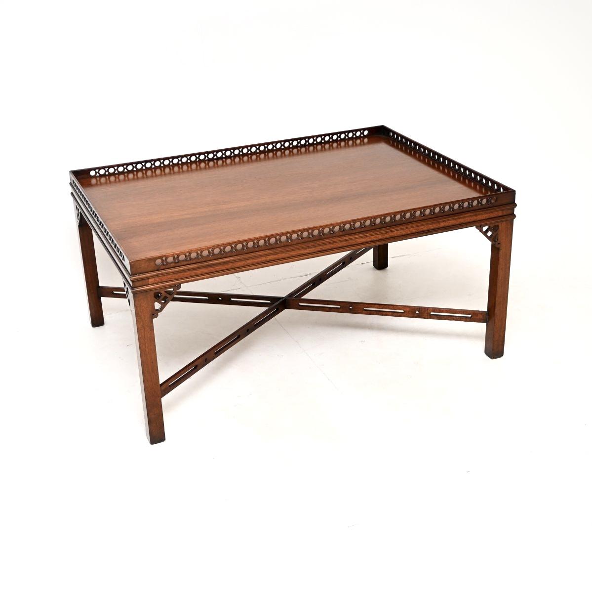 Georgian Style Mahogany Coffee Table (1 of 6) Georgian Style Mahogany Coffee Table (1 of 6)